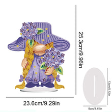 Load image into Gallery viewer, Garden Gnome DIY Diamond Painting Desktop Ornaments Kit for Office Desktop Decor