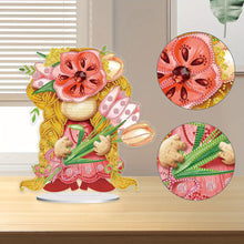 Load image into Gallery viewer, Garden Gnome DIY Diamond Painting Desktop Ornaments Kit for Office Desktop Decor