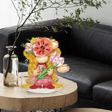 Load image into Gallery viewer, Garden Gnome DIY Diamond Painting Desktop Ornaments Kit for Office Desktop Decor