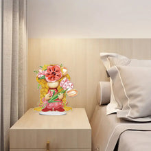 Load image into Gallery viewer, Garden Gnome DIY Diamond Painting Desktop Ornaments Kit for Office Desktop Decor