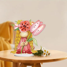 Load image into Gallery viewer, Garden Gnome DIY Diamond Painting Desktop Ornaments Kit for Office Desktop Decor