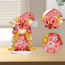 Load image into Gallery viewer, Garden Gnome DIY Diamond Painting Desktop Ornaments Kit for Office Desktop Decor