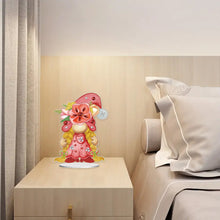 Load image into Gallery viewer, Garden Gnome DIY Diamond Painting Desktop Ornaments Kit for Office Desktop Decor