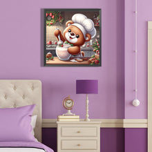 Load image into Gallery viewer, Diamond Painting - Full Round - cartoon bear (40*40CM)