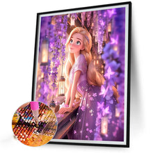 Load image into Gallery viewer, Diamond Painting - Full Round - Disney Princess-Rapunzel (40*50CM)
