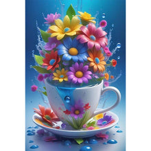 Load image into Gallery viewer, Diamond Painting - Full Round - cup flowers (40*60CM)
