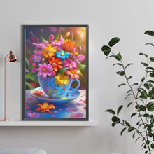 Load image into Gallery viewer, Diamond Painting - Full Round - cup flowers (40*60CM)