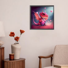 Load image into Gallery viewer, Diamond Painting - Full Round - Glowing little dinosaur (30*30CM)