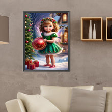 Load image into Gallery viewer, Diamond Painting - Full Round - christmas fairy (30*40CM)