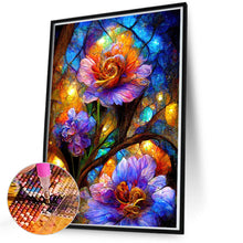 Load image into Gallery viewer, Diamond Painting - Full Square - translucent colorful flowers (50*70CM)
