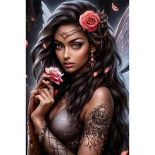 Load image into Gallery viewer, AB Diamond Painting - Full Round - angel girl (40*60CM)