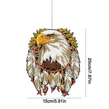 Load image into Gallery viewer, Flag Dreamcatcher Single-Sided Diamond Painting Hanging Pendant for Wall Decor