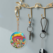 Load image into Gallery viewer, 6 PCS Multicoloured Love Double Sided Special Shape Diamond Painting Keychain