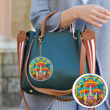 Load image into Gallery viewer, 6 PCS Multicoloured Love Double Sided Special Shape Diamond Painting Keychain