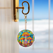 Load image into Gallery viewer, 6 PCS Multicoloured Love Double Sided Special Shape Diamond Painting Keychain