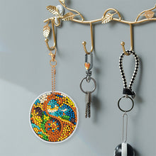 Load image into Gallery viewer, 6 PCS Multicoloured Love Double Sided Special Shape Diamond Painting Keychain