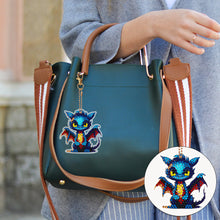 Load image into Gallery viewer, 6 PCS Multicoloured Love Double Sided Special Shape Diamond Painting Keychain