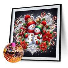 Load image into Gallery viewer, AB Diamond Painting - Full Round - snowman (30*30CM)
