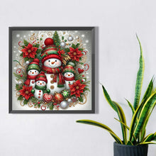 Load image into Gallery viewer, AB Diamond Painting - Full Round - snowman (30*30CM)