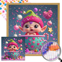 Load image into Gallery viewer, AB Diamond Painting - Full Round - Christmas doll (30*30CM)