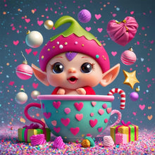 Load image into Gallery viewer, AB Diamond Painting - Full Round - Christmas doll (30*30CM)