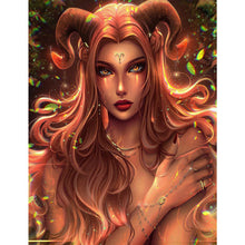 Load image into Gallery viewer, Diamond Painting - Full Round - Constellation Girl¡¤Aries (50*60CM)