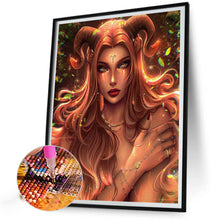 Load image into Gallery viewer, Diamond Painting - Full Round - Constellation Girl¡¤Aries (50*60CM)