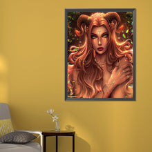 Load image into Gallery viewer, Diamond Painting - Full Round - Constellation Girl¡¤Aries (50*60CM)