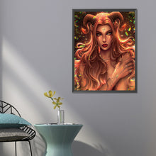 Load image into Gallery viewer, Diamond Painting - Full Round - Constellation Girl¡¤Aries (50*60CM)