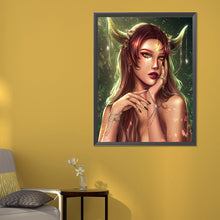 Load image into Gallery viewer, Diamond Painting - Full Round - Constellation Girl¡¤Taurus (50*60CM)