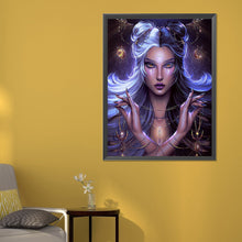 Load image into Gallery viewer, Diamond Painting - Full Round - Constellation Girl¡¤Libra (50*60CM)