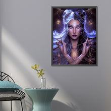 Load image into Gallery viewer, Diamond Painting - Full Round - Constellation Girl¡¤Libra (50*60CM)