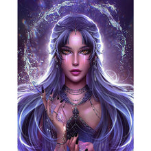 Load image into Gallery viewer, Diamond Painting - Full Round - Constellation Girl¡¤Aquarius (50*60CM)