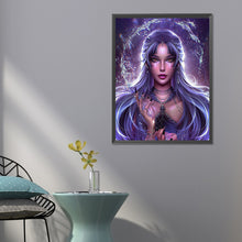 Load image into Gallery viewer, Diamond Painting - Full Round - Constellation Girl¡¤Aquarius (50*60CM)
