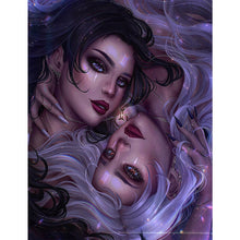 Load image into Gallery viewer, Diamond Painting - Full Round - Constellation Girl¡¤Gemini (50*60CM)