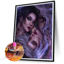 Load image into Gallery viewer, Diamond Painting - Full Round - Constellation Girl¡¤Gemini (50*60CM)