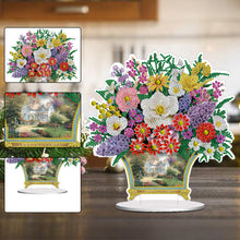 Load image into Gallery viewer, Acrylic Bouquet Diamond Painting Desktop Decorations for Office Desktop Decor