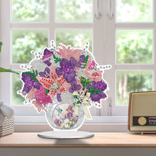 Load image into Gallery viewer, Acrylic Bouquet Diamond Painting Desktop Decorations for Office Desktop Decor