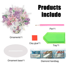 Load image into Gallery viewer, Acrylic Bouquet Diamond Painting Desktop Decorations for Office Desktop Decor