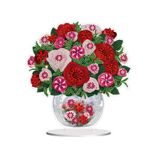 Load image into Gallery viewer, Acrylic Bouquet Diamond Painting Desktop Decorations for Office Desktop Decor