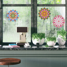 Load image into Gallery viewer, 6 PCS Mosaic Diamond Art Stickers Mandala Diamond Painting Stickers for Kid Gift