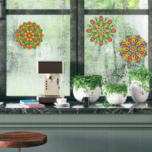 Load image into Gallery viewer, 6 PCS Mosaic Diamond Art Stickers Mandala Diamond Painting Stickers for Kid Gift