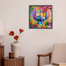 Load image into Gallery viewer, Diamond Painting - Full Round - Stitch among the flowers (30*30CM)