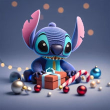 Load image into Gallery viewer, Diamond Painting - Full Round - Stitch and Christmas gifts (30*30CM)