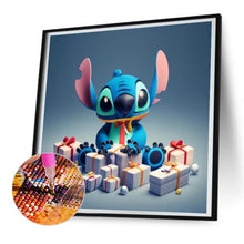 Load image into Gallery viewer, Diamond Painting - Full Round - Stitch and Christmas gifts (30*30CM)
