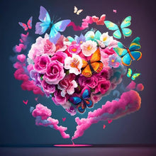 Load image into Gallery viewer, Diamond Painting - Full Round - colorful flowers (30*30CM)