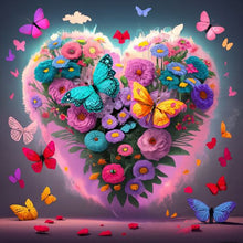 Load image into Gallery viewer, Diamond Painting - Full Round - colorful flowers (30*30CM)