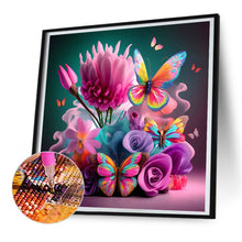 Load image into Gallery viewer, Diamond Painting - Full Round - colorful flowers (30*30CM)