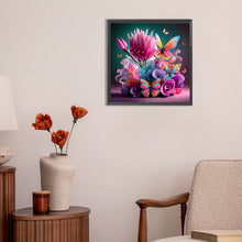 Load image into Gallery viewer, Diamond Painting - Full Round - colorful flowers (30*30CM)