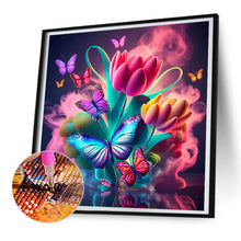 Load image into Gallery viewer, Diamond Painting - Full Round - colorful flowers (30*30CM)